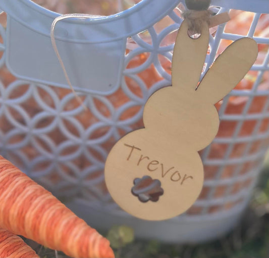 Easter Personalized Basket Tags